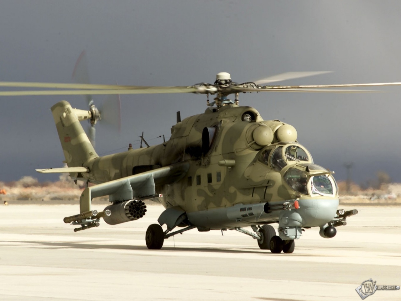 Вертолет МИ-24ПТ 1280x960