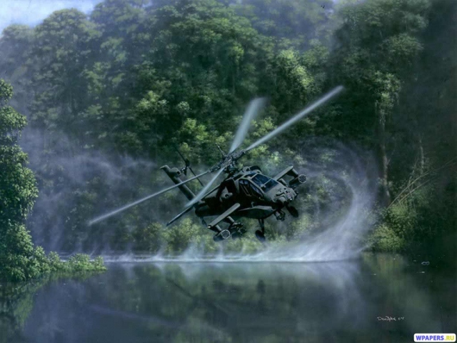 Вертолет AH-64D
