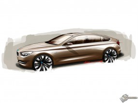 Обои BMW Concept 5 Series Gran Turismo: BMW 5, 3D Авто
