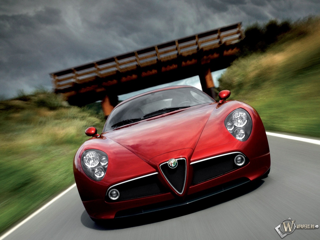 Alfa Romeo 8C 1024x768