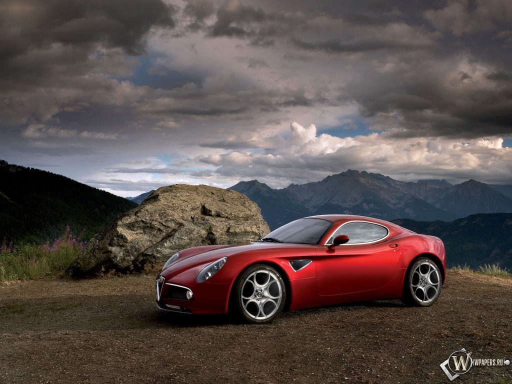Alfa Romeo 8C 1024x768
