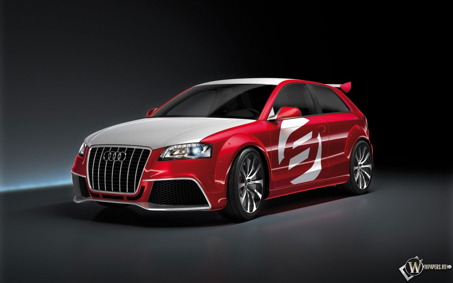 Audi A3 red 1536x960