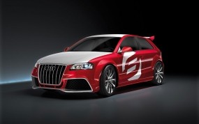 Обои Audi A3 red: Audi A3, Audi