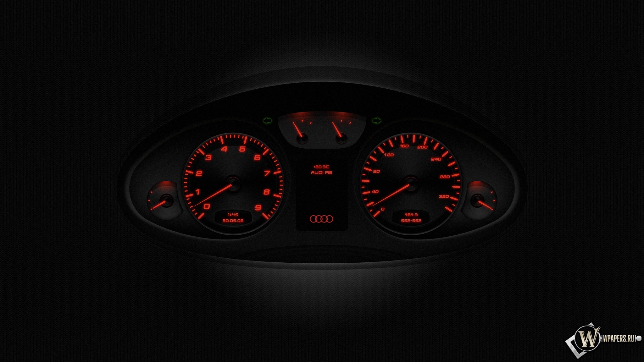 Приборная панель Audi R8 2048x1152