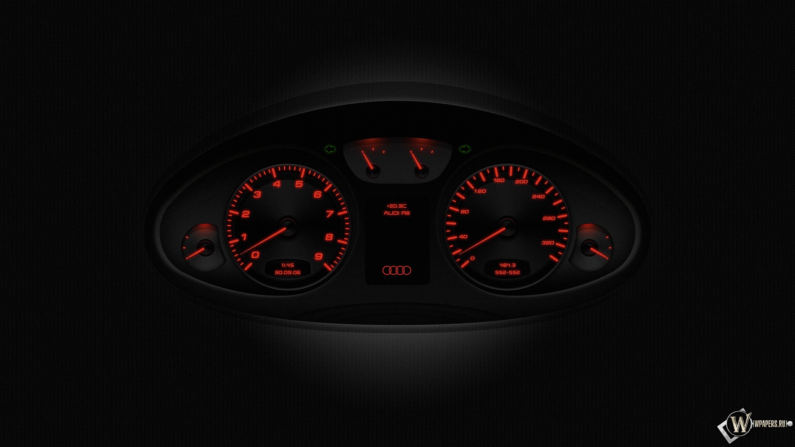 Приборная панель Audi R8 2560x1440