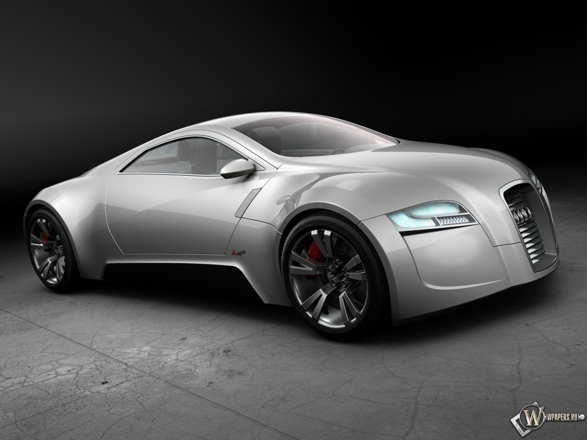 Audi R-Zero Concept Silver SA 1152x864