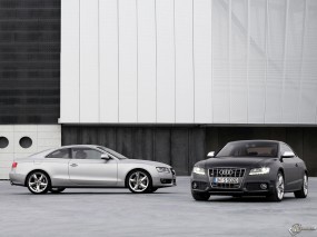 Обои Две Audi A5: Audi A5, Audi