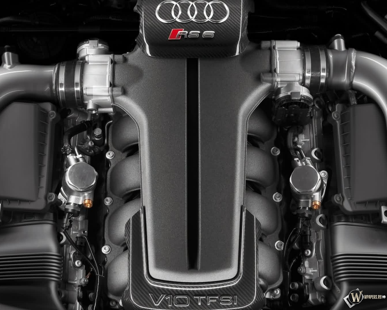Двигатель Audi V10 TFSI 1280x1024