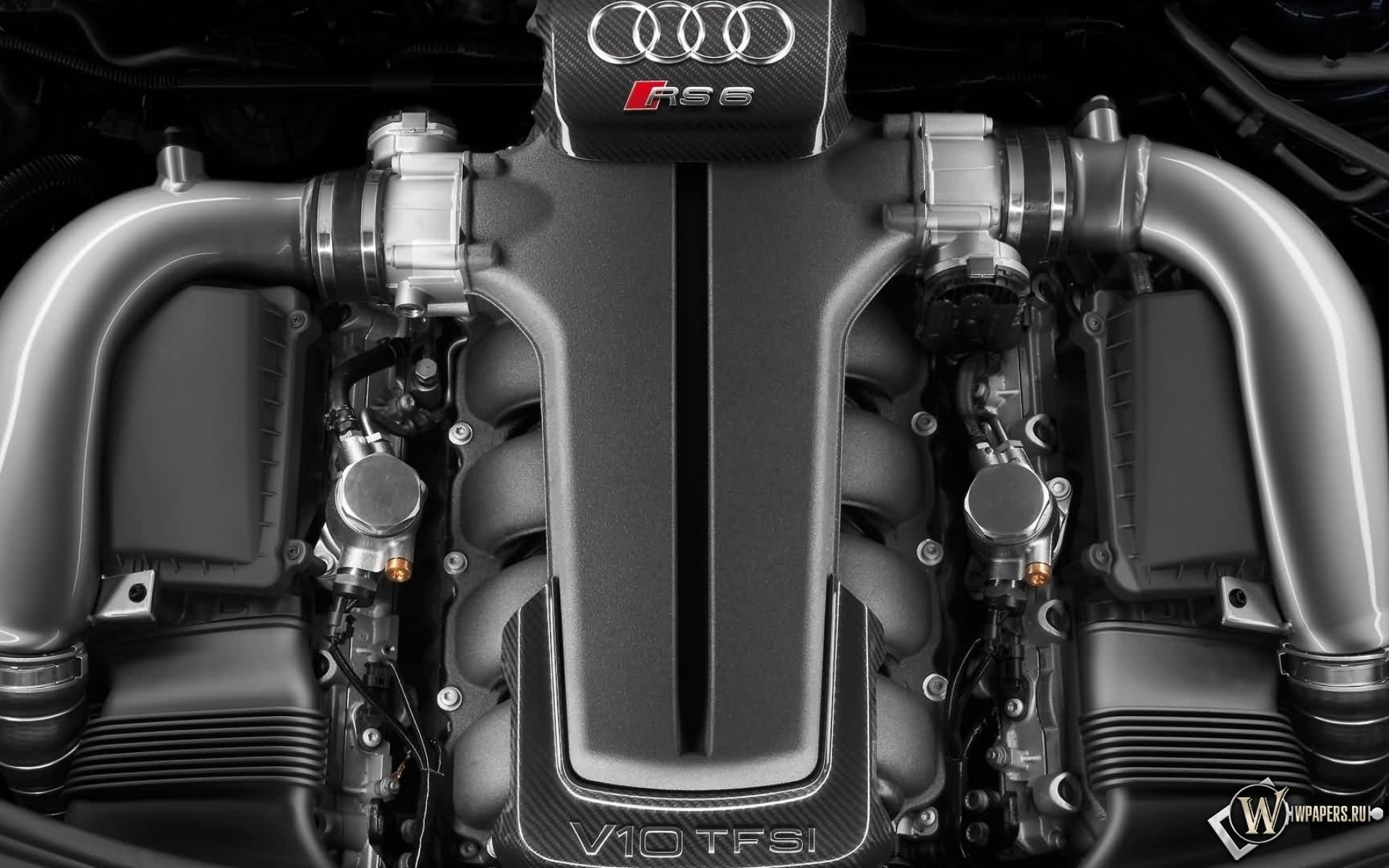 Двигатель Audi V10 TFSI 1920x1200