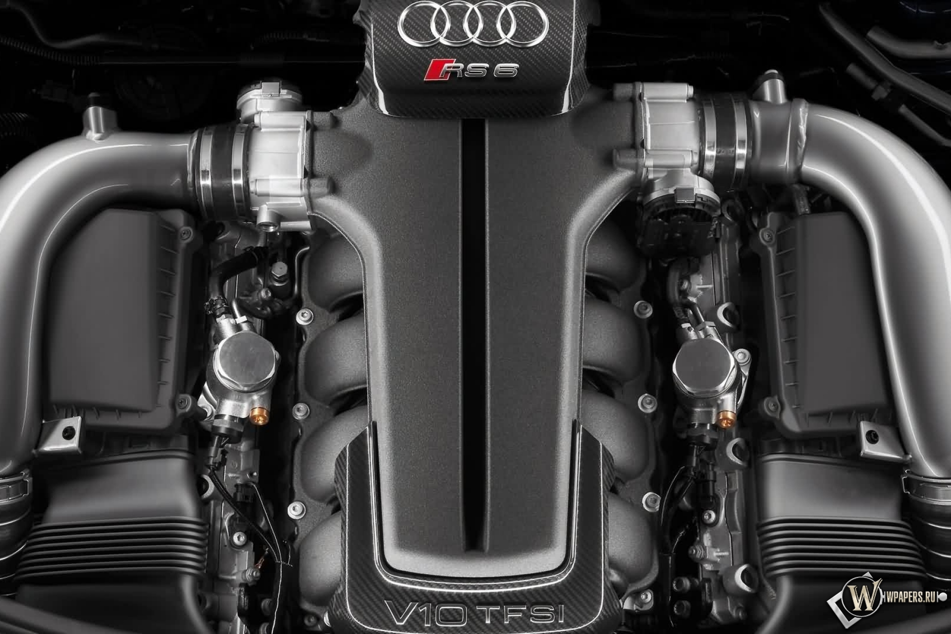 Двигатель Audi V10 TFSI 1920x1280