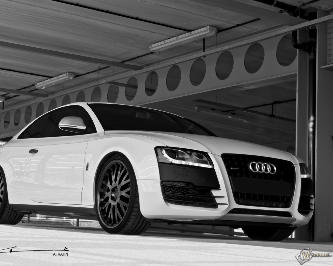 2011 Project Kahn Audi A5 Coupe Sport - Front Angle 1280x1024