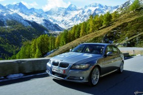 Обои BMW 3 - Series (2009): Горы, Природа, BMW 3, BMW