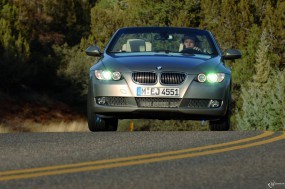 Обои BMW 3 - Series Convertible (2007): Кабриолет, Дорога, BMW 3, BMW