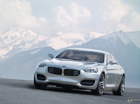 Обои BMW CS Concept (2007): Горы, BMW, BMW CS, BMW