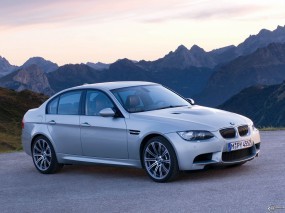 Обои BMW - M3 Sedan: Горы, BMW, BMW M3, BMW