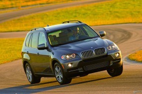 Обои BMW X5 (2007): Внедорожник, Трасса, BMW X5, BMW