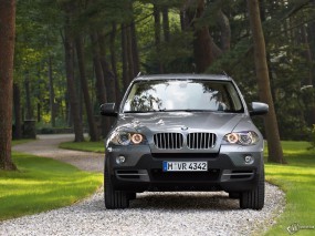 Обои BMW X5 - (2007): Внедорожник, Природа, BMW X5, BMW
