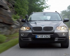 Обои BMW X5 - (2007): Внедорожник, Скорость, BMW X5, BMW