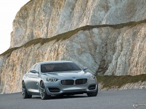 Обои BMW CS - Concept (2007): Concept, Скала, BMW CS, BMW