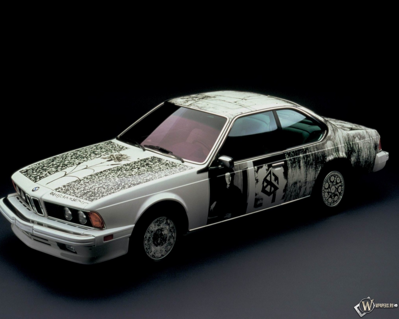 BMW 635 CSi Art Car - 6 (1986): Роберт Раушенберг 1280x1024