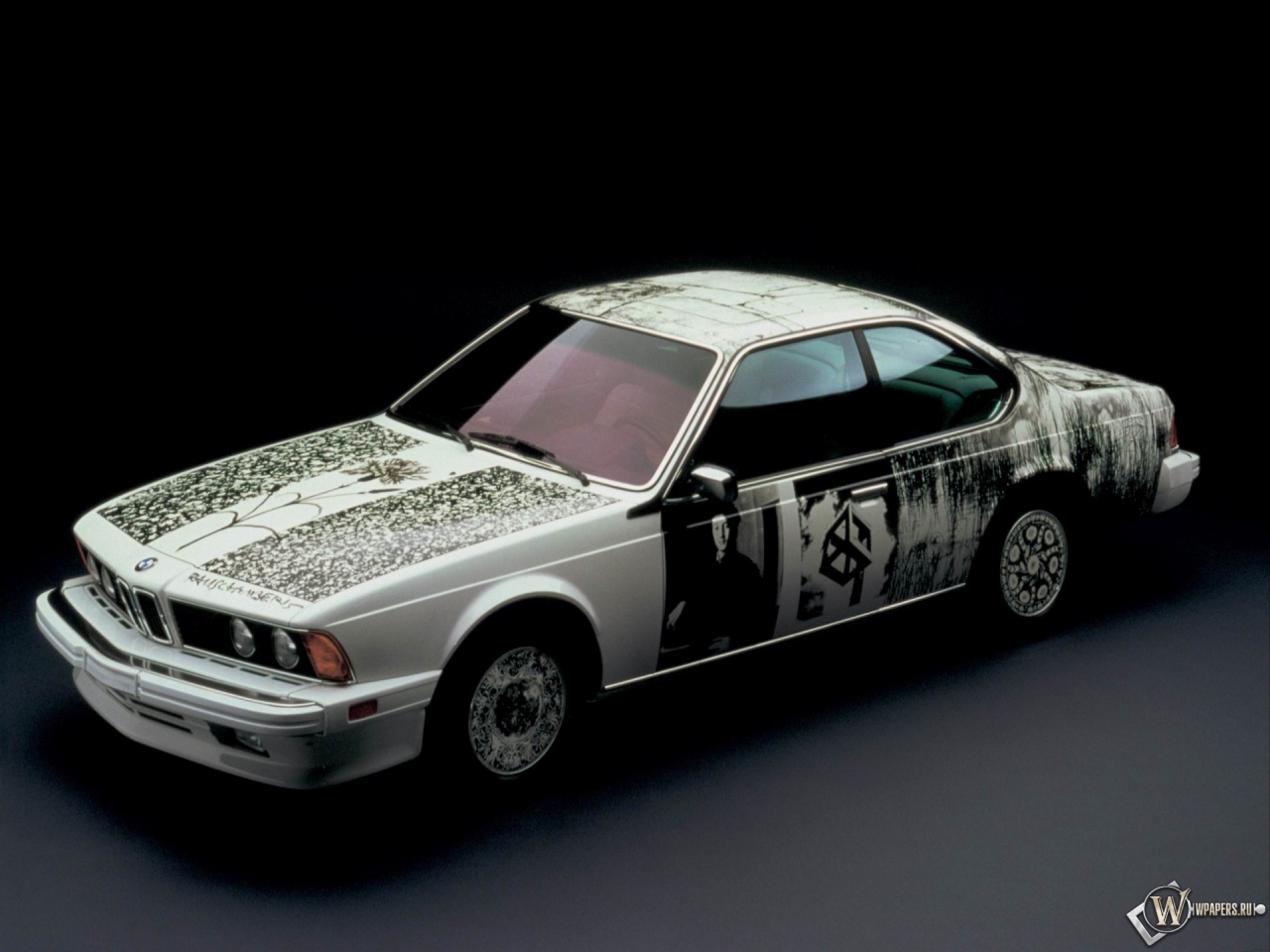 BMW 635 CSi Art Car - 6 (1986): Роберт Раушенберг 1280x960