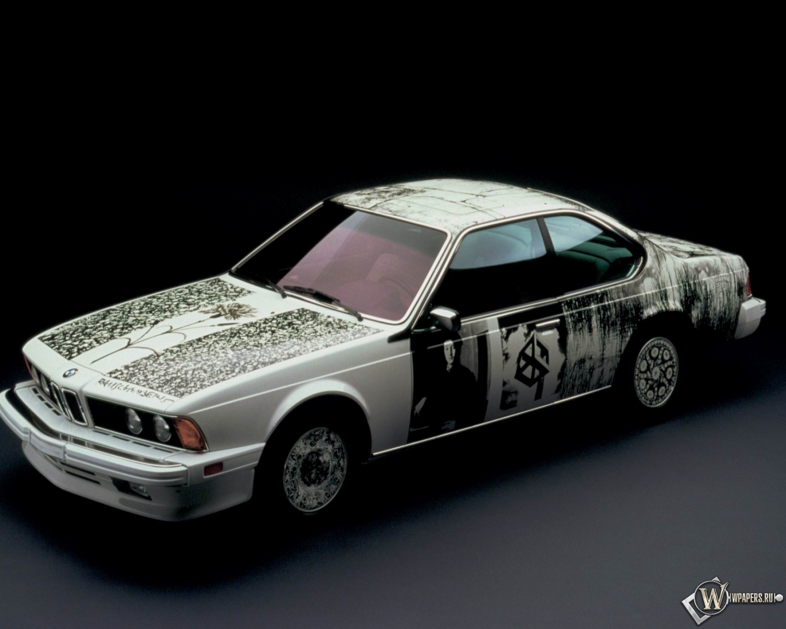 BMW 635 CSi Art Car - 6 (1986): Роберт Раушенберг 1600x1280