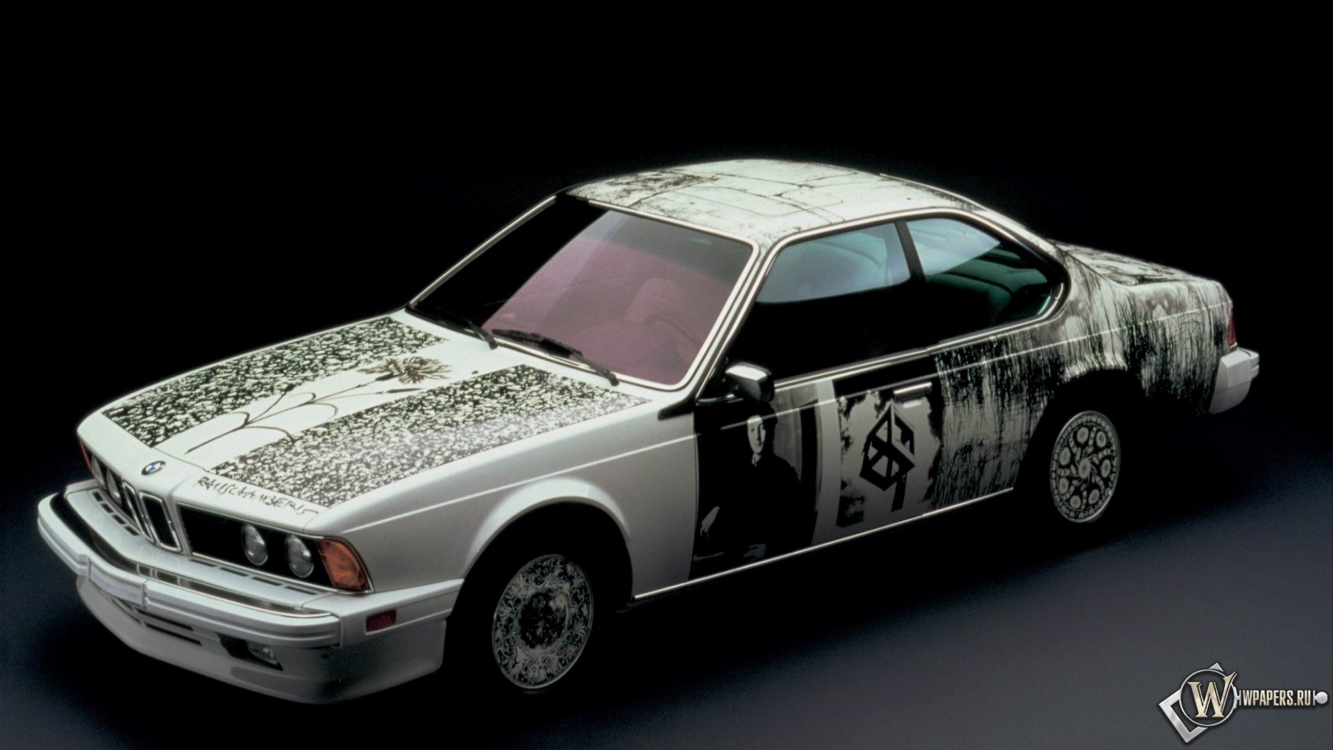 BMW 635 CSi Art Car - 6 (1986): Роберт Раушенберг 1920x1080