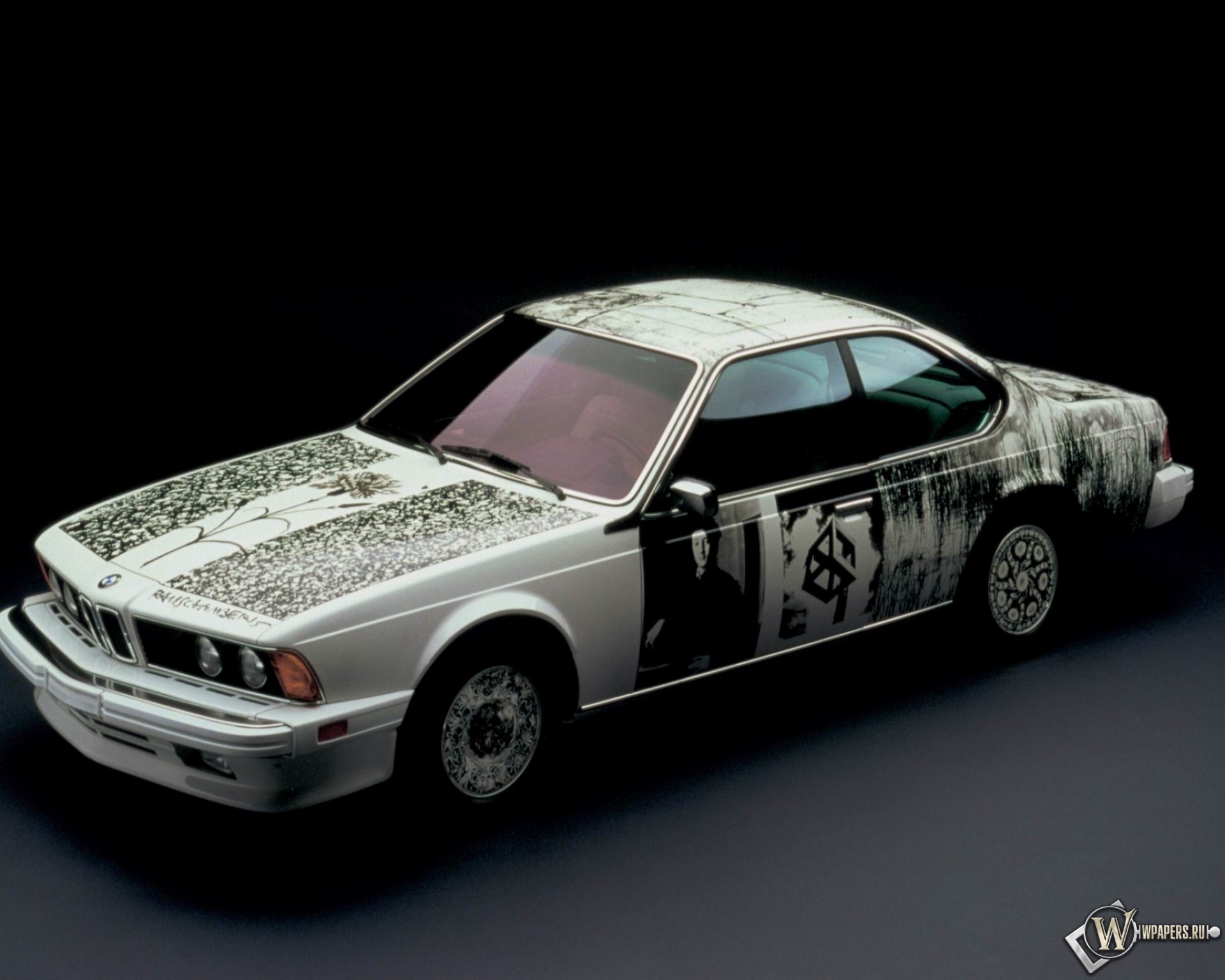 BMW 635 CSi Art Car - 6 (1986): Роберт Раушенберг 1920x1536