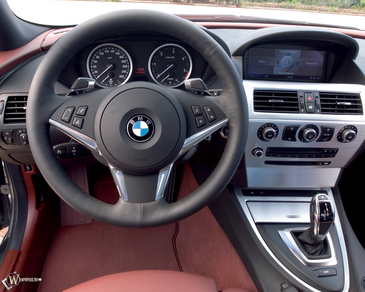 Интерьер BMW 6-серии Купе  1280x1024
