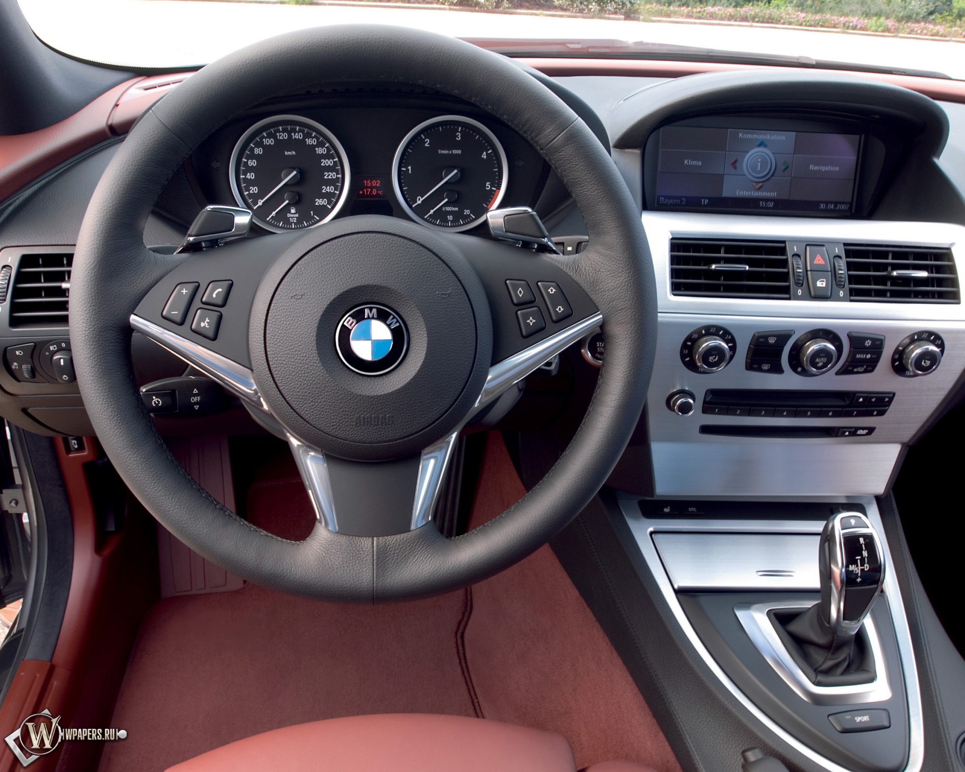 Интерьер BMW 6-серии Купе  1920x1536