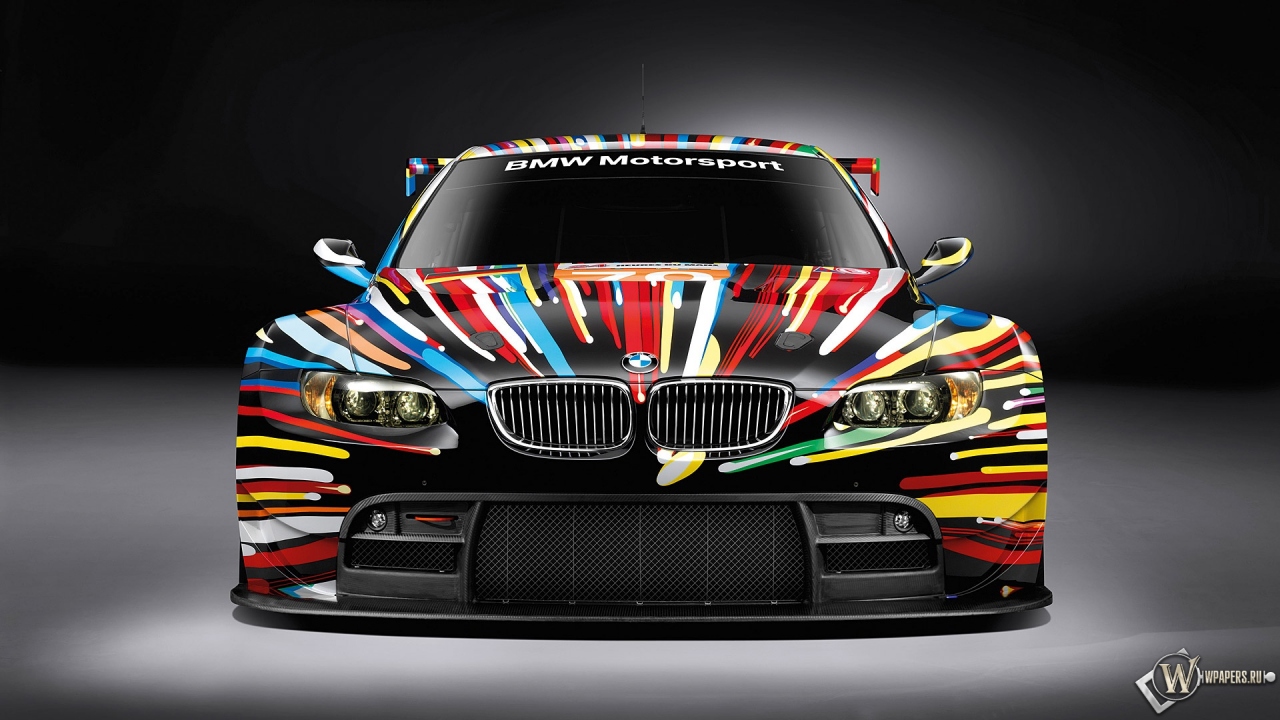BMW art car by Jeff Koons 1280x720