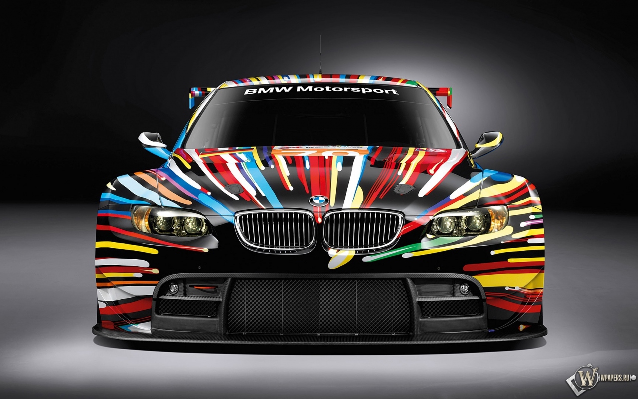 BMW art car by Jeff Koons 1280x800