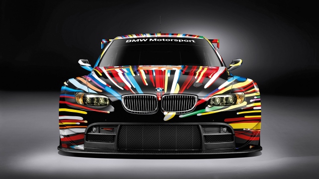 BMW art car by Jeff Koons