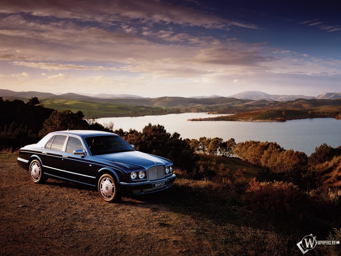 Bentley Arnage Front And Side 1152x864