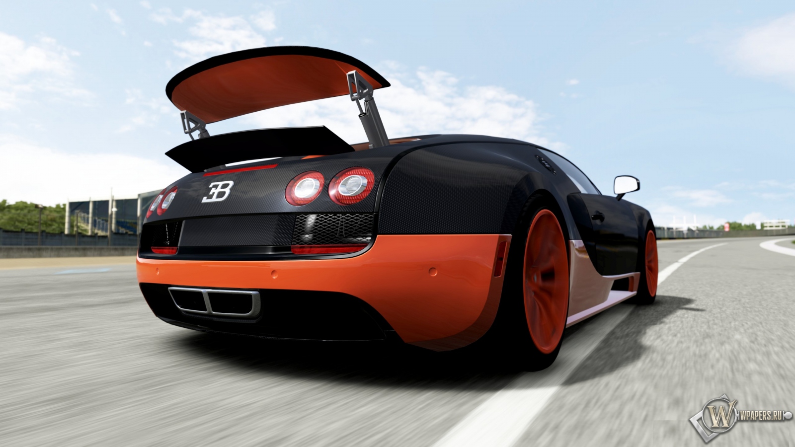 Bugatti Veyron 1600x900