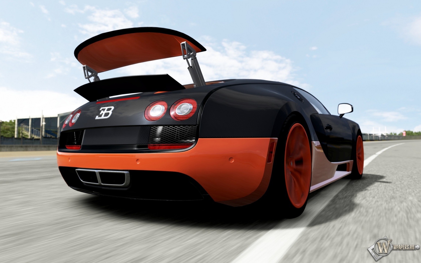 Bugatti Veyron 1680x1050