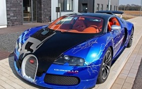 Обои BUGATTI TUNING 2012: Bugatti Veyron, Тюнинг, Аэрография, Bugatti