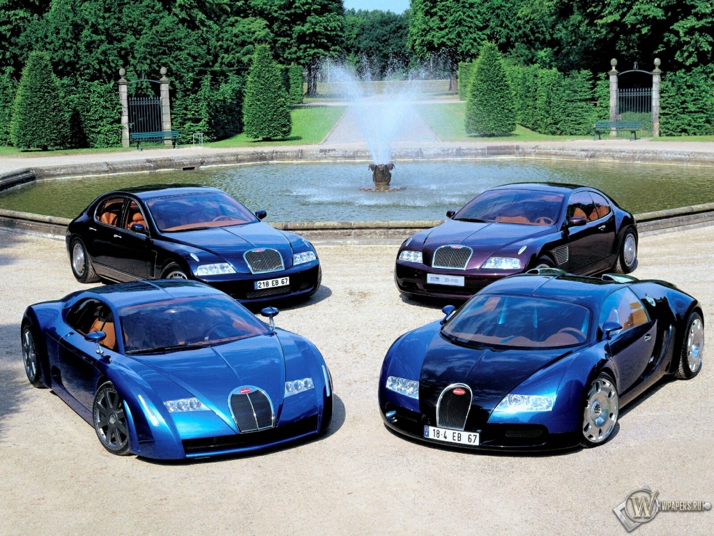 Машины Bugatti 1024x768