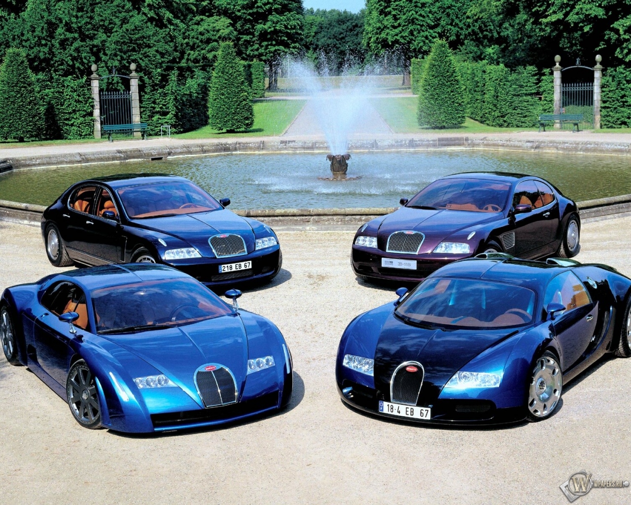 Машины Bugatti 1280x1024