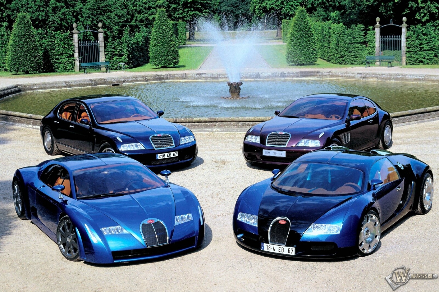 Машины Bugatti 1500x1000