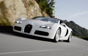 Обои Bugatti Veyron 16.4 Grand Sport: Кабриолет, Bugatti Veyron, Bugatti