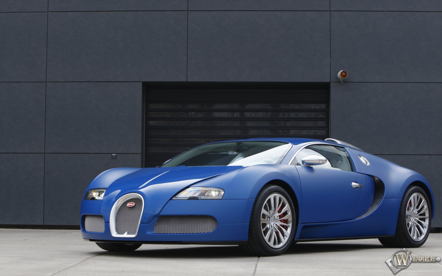 Bugatti Veyron Bleu Centenaire (2009) 1440x900