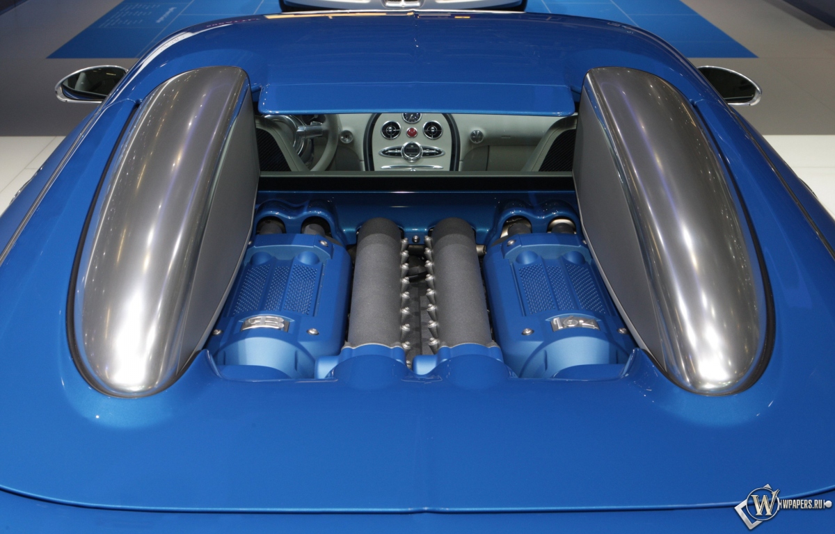 Bugatti Veyron Bleu Centenaire (2009) 1200x768