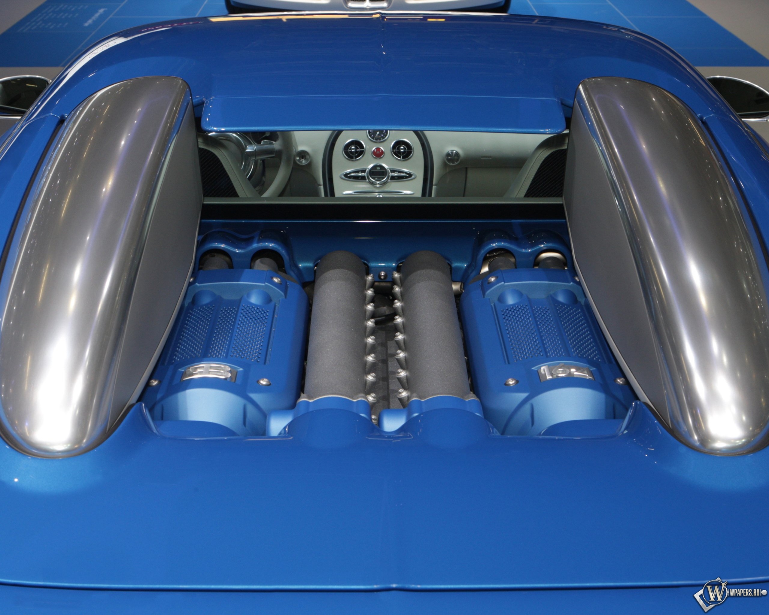 Bugatti Veyron Bleu Centenaire (2009) 2560x2048