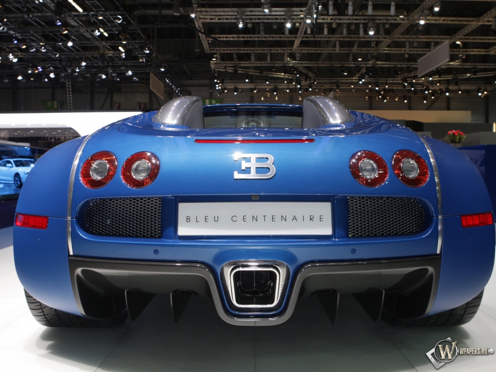 Bugatti Veyron Bleu Centenaire (2009) 1024x768