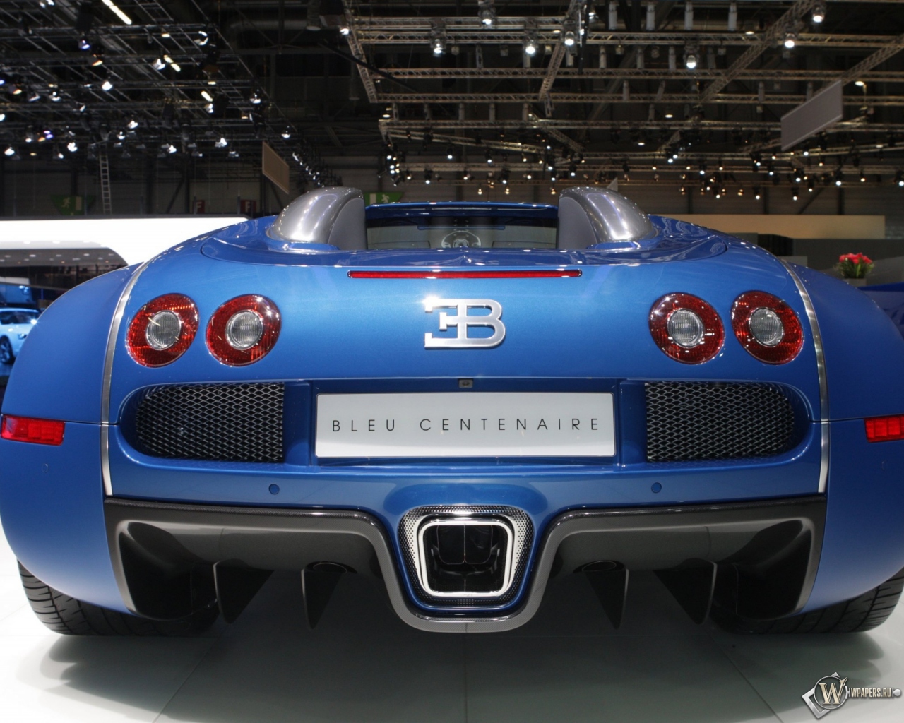 Bugatti Veyron Bleu Centenaire (2009) 1280x1024