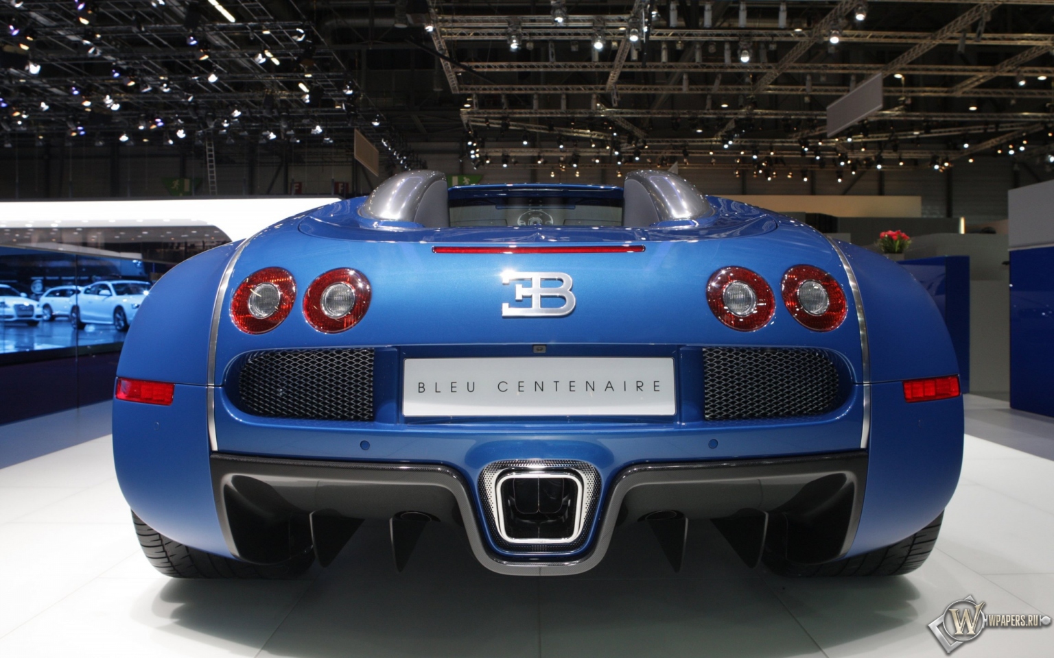 Bugatti Veyron Bleu Centenaire (2009) 1536x960