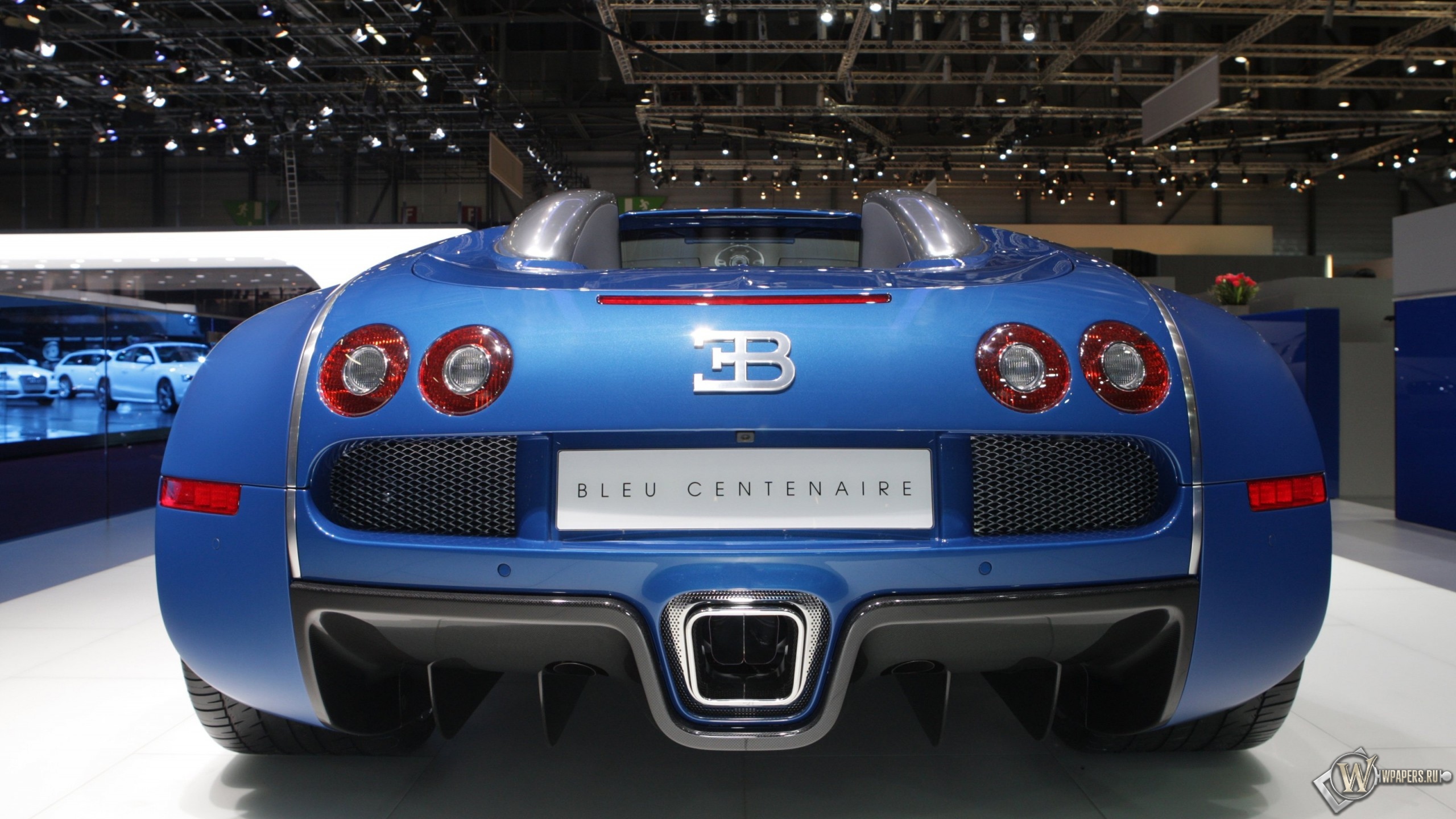 Bugatti Veyron Bleu Centenaire (2009) 2560x1440