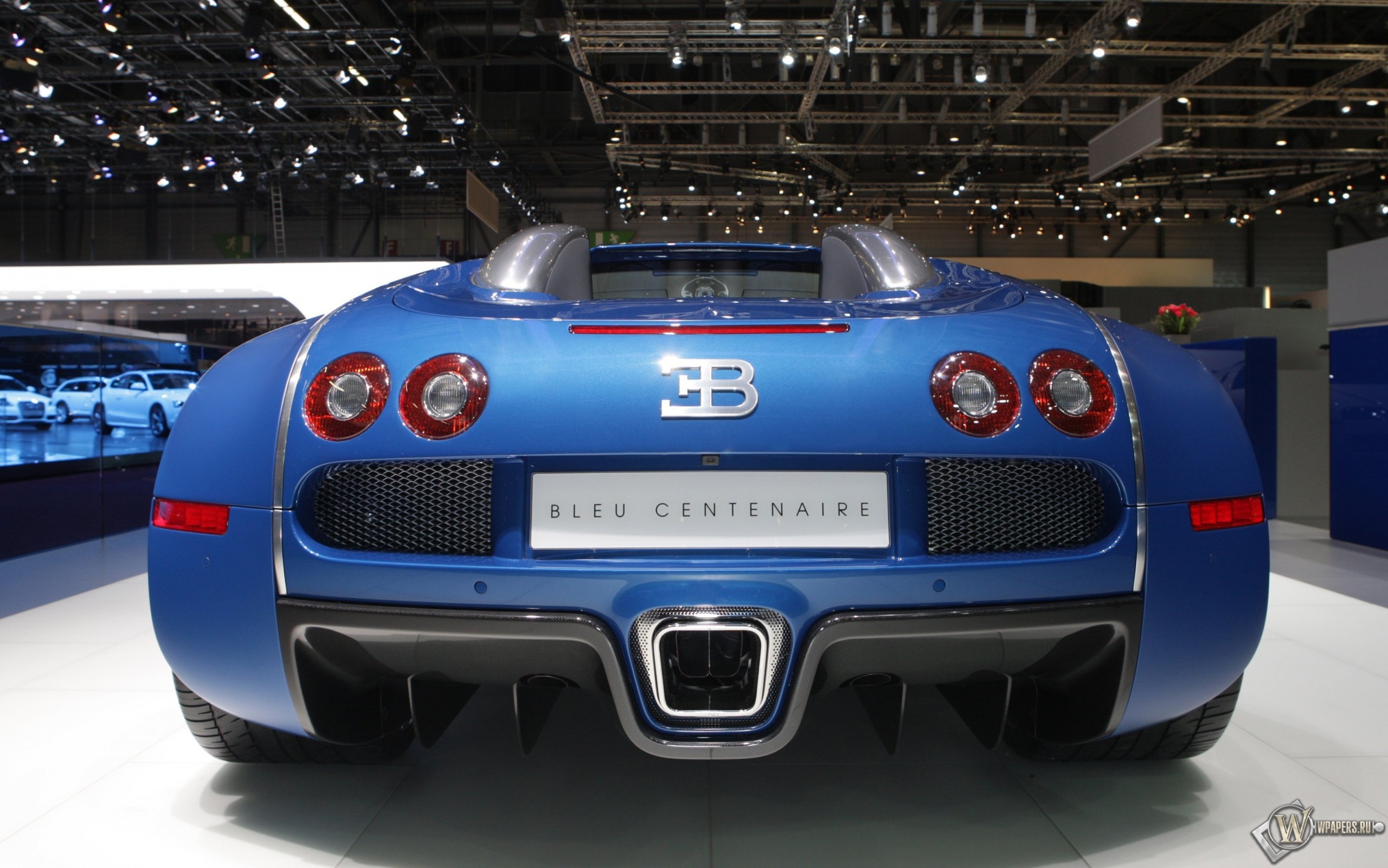 Bugatti Veyron Bleu Centenaire (2009) 2560x1600