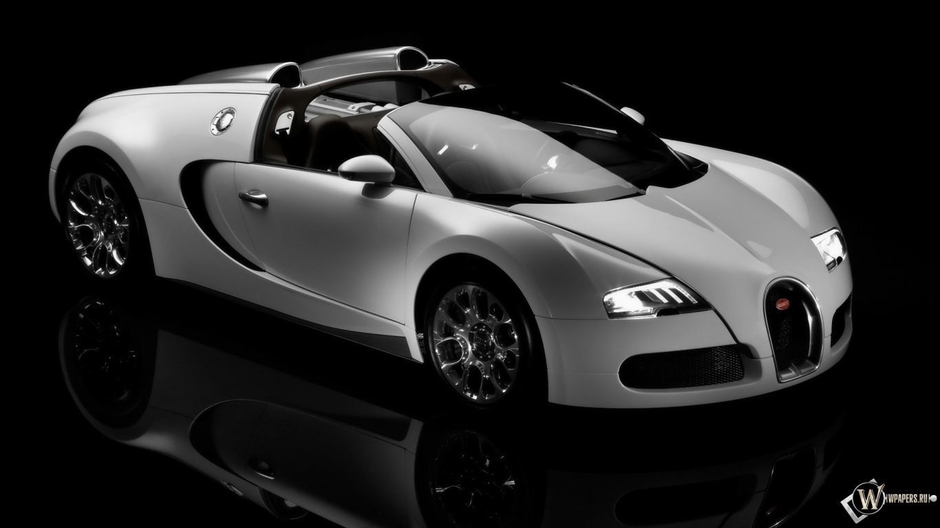 Bugatti Veyron 1366x768